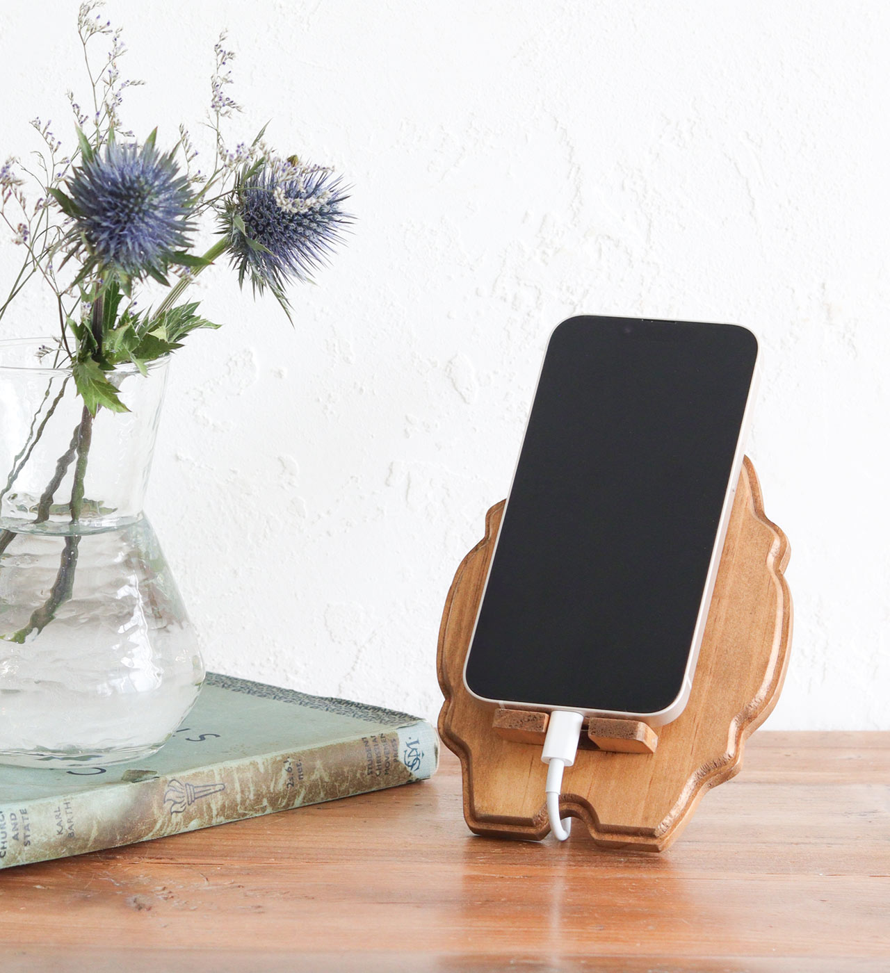 【WOOD】パイン スマホスタンド NEIN MARKE / ナインマーケ