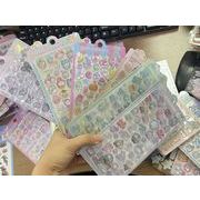 激安！即納！！ デコレーション 手帳用 貼り付け★粘着シール★立体キャラクターシール 3Dシール