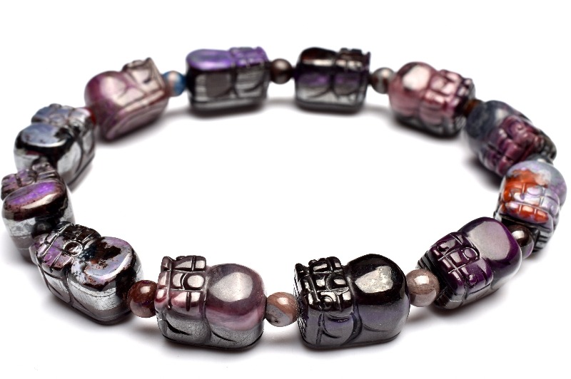 スギライト ミニ貔貅 ブレスレット