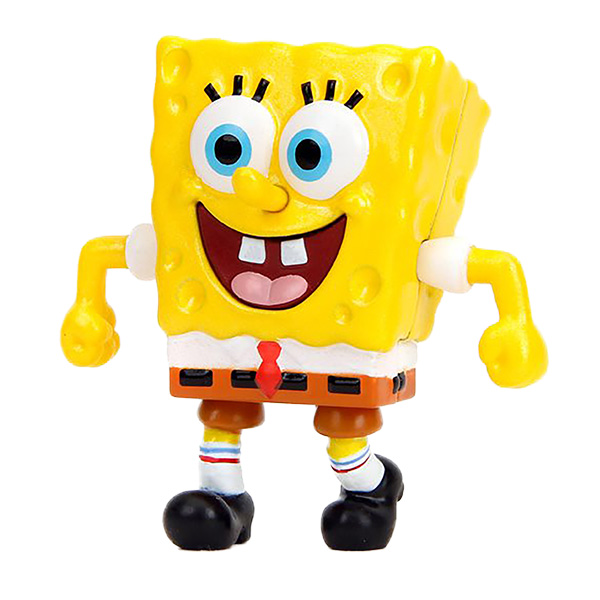スポンジ・ボブ スペースクルーフィギュア　高さ約21cm　ビッグ METALFIGS Diecast Figure SPONGE BOB 4-Pack【スポンジボブ