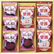 森永 フリーズドライ 甘酒・おしるこセット MAO-B