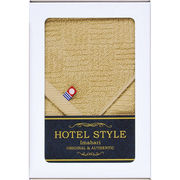 ホテルスタイル ハンドタオル1P（メール便対応箱仕様） TQS0507781BR ブラウン