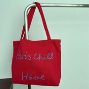 トートバッグ　帆布バッグ　エコバッグ　大容量　韓国ファッション