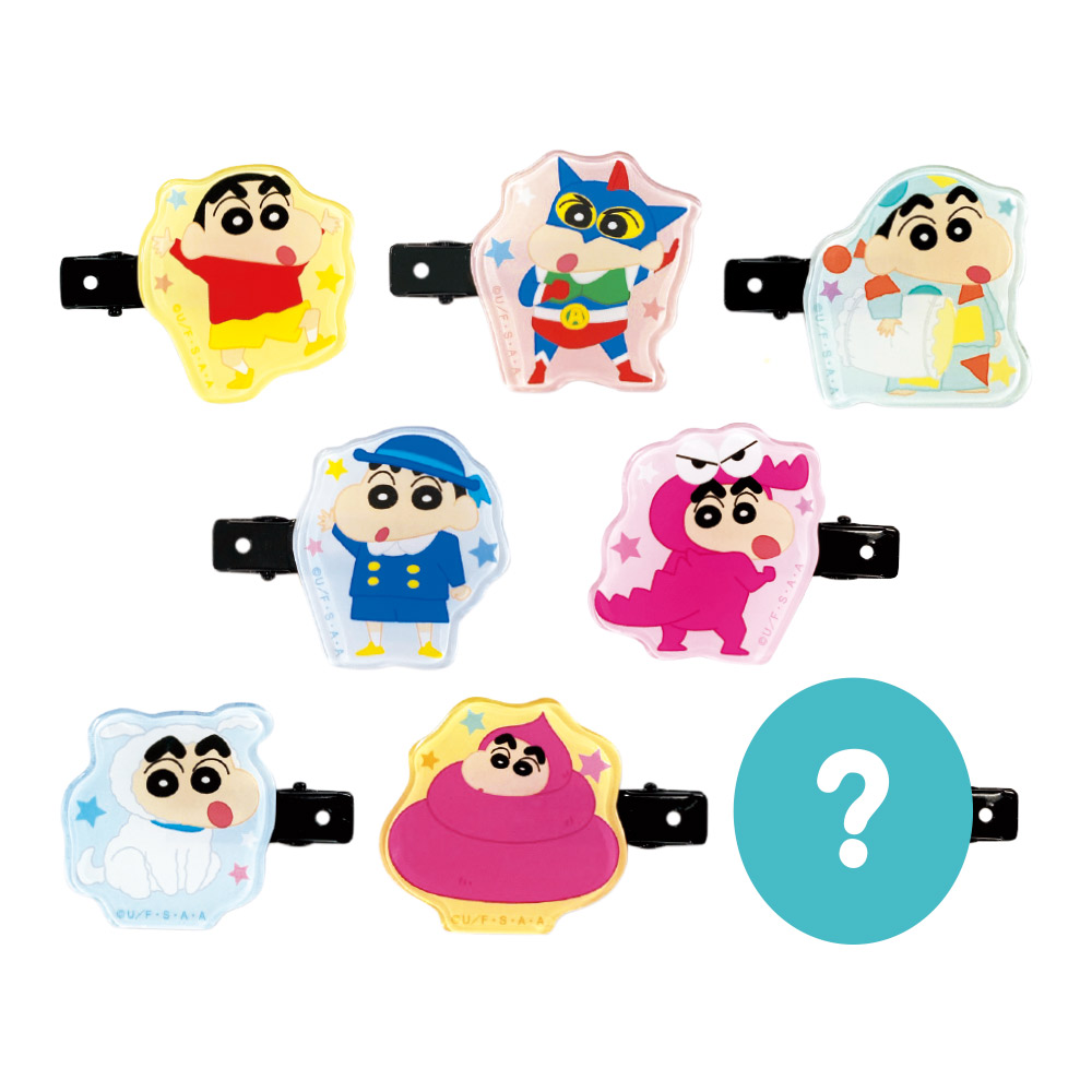 専用出品 べリエちゃん ナカムラくん 4種 KS-5547124TM クレしん トレーディングマルチクリップ いろんな
