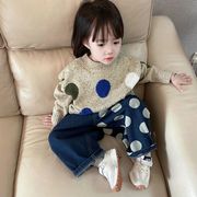 【2023春新作】韓国風子供服 ベビー服 キッズ 男女兼用 セーター ニットORパンツ