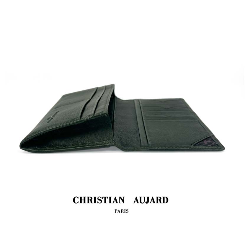 全3色 christian aujard クリスチャン オジャール 本革 スリム 札入れ