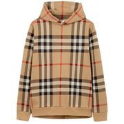 バーバリーBURBERRY  メンズ ヴィンテージ チェックコットンパーカー  8072662 A7028 ARCHIVEBEIGE