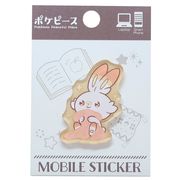 【スマホアクセその他】ポケットモンスター モバイルステッカー ポケピース ヒバニー