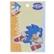 【ステッカー】ソニック ザ ヘッジホッグ トラベルステッカー SONIC 16-BIT