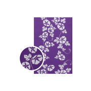 ひんやりタオル　ジッパーポーチ入　あさがお　/冷感　ひんやり　タオル　熱中症