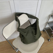 韓国の人気爆発 ショルダーバッグ ナイロン 大容量 餃子バッグ ハンドバッグ ヴィンテージ トレンド