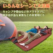 車中泊 マットレス キャンピングマット インフレータブル 枕 2.5cm エアマット キャンプ アウトドア 防災