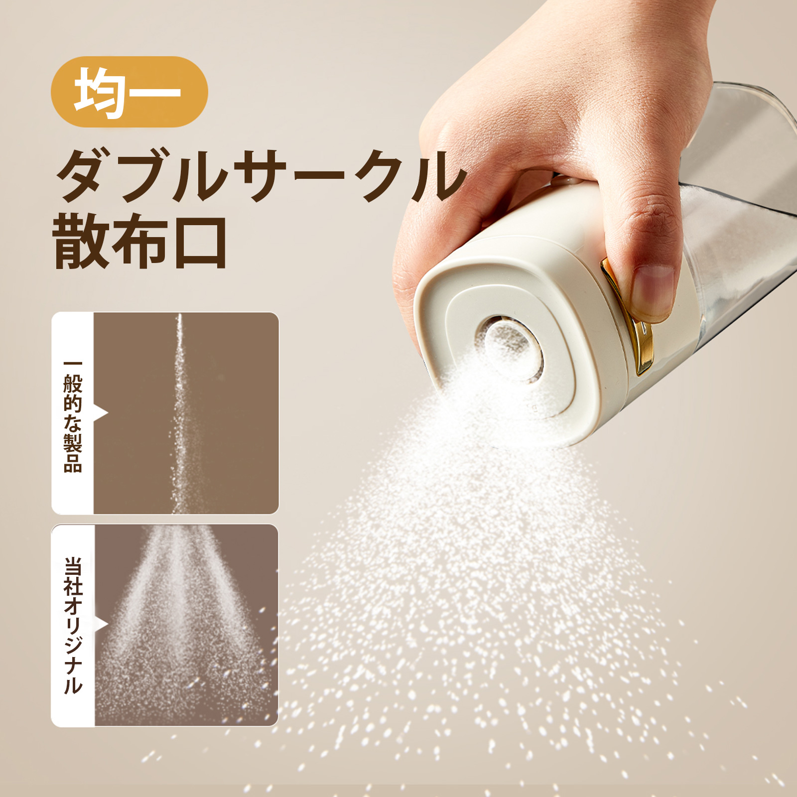 調味料入れ 0.5g 定量塩入れ 調味料ポット調味料 収納 調味料入れ おしゃれ スパイスボックス