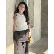 2025春新作 韓国風子供服  サペタ ショウイ 子供服　   ベスト  90-140cm