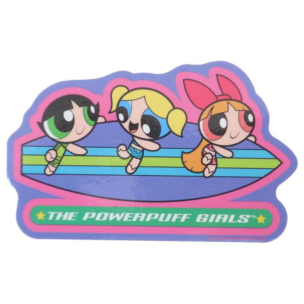 【ステッカー】パワーパフガールズ キャラクターステッカー サーフボード