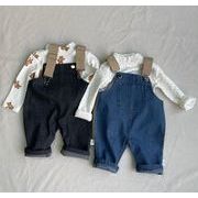 2025春夏新作 韓国風子供服  サペタ ショウイ 子供服 サロペット 66-90cm