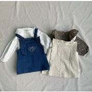 2025春夏新作 韓国風子供服  サペタ ショウイ 子供服 ワンピース 73-100cm