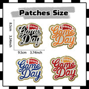 布パッチ刺繍ホットスポットクロスボーダーtemuアイロンホットメルトシュニール刺繍パッチゲームの日