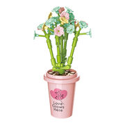 佳奇jk 2658植物シリーズミルクティーカップミニ鉢植えの積み木を飾って子供のおもちゃを飾る佳奇J