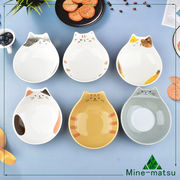 2025新作 お皿 セラミック 猫 醤油皿 小皿 食器 豆皿 可愛い キッチン用品