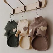 ドッグウェア 犬服 ペット服 犬 服 ハート 腕にハート T-シャツ ナチュラルカラー 可愛い