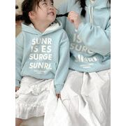 【2025新作】子供服 韓国風子供服 ベビー服 可愛い  親子服  パーカー 90-150cm 2色