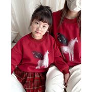 【2025新作】子供服 韓国風子供服 ベビー服 可愛い  親子服    パーカー 90-150cm 2色