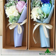 母の日ギフト パラ 3本入り 記念日 ソープフラワー 枯れないお花 シャボンフラワー 誕生日