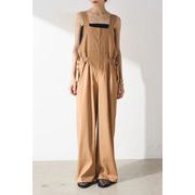 2025年INS 春夏新作　 ファッション 気質 体型カバー 　ハイウエスト   オールインワン/サロペット