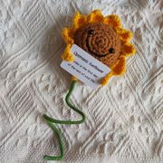 ぬいぐるみ 人形  かぎ針編み ドール ハンドメイド かわいい 野菜 ホームデコレーション ひまわり