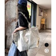 【日本倉庫即納】 大容量トートバッグ 合皮 男女兼用バッグ