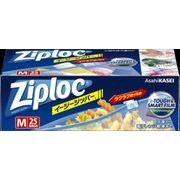 ジップロック　イージージッパー　Ｍ　大容量品　２５枚入