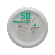 ペーパーウェア ナチュラルパルププレート２６ｃｍ　５０枚