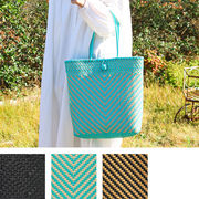 パサールバッグ プレミアム[エコPPバンドかごカゴ籠バスケットカラフル アジア春夏25SS]