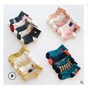 5足/セット　子供 ソックス ベビー用 靴下 ベビー  子供用フォーマルソックス キッズ ソックス