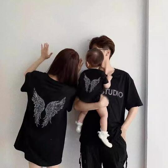 2025新作　親子スタイル　トップス  Tシャツ　ショートパンツ　わけて販売80-150CM/S-4XL