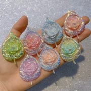 夜光 デコパーツ  樹脂  DIY素材 貼り付けパーツ デコ素材 バッグ手芸材料 アクセサリーパーツ