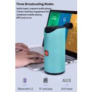 ポータブル Bluetooth スピーカー ワイヤレス 屋外 ステレオ 低音 USB (5 カラー)