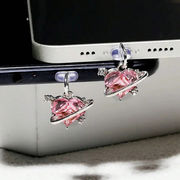 ★携帯電話充電ポートの防塵キャップ★iPhone★type-c★Android