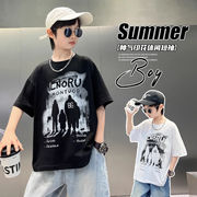 2025夏新作　キッズ　トップス　Tシャツ　90-170CM      2色　BR