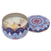 【日用品】フレグランスキャンドル 缶入り バニラ