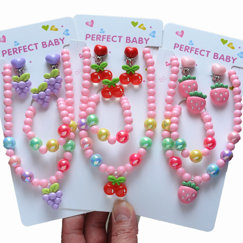 ファッション雑貨★キッズ用ネックレス★アクセサリーセット★玩具★おもちゃ★超可愛い