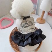 春夏新作　犬服　ワンピース 　ワンちゃん服　犬   犬の服　猫　ネコ　猫服　ペット服　ペット用品 (XS-XL)