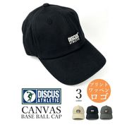 【全3色】DISCUS ディスカス ロゴワッペン 6枚パネル ベースボール キャップ 帽子 CAP