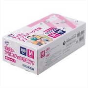 生き活きプラスチック手袋＃７７　Ｍ