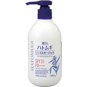 麗白　ハトムギUVミルキージェル　ＳＰＦ３１　PA＋＋＋　ポンプタイプ 250ml