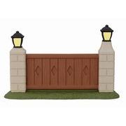 ■デコレ■■2025AW　先行予約■　街灯付きフェンス