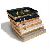 最安値挑戦で遂に解禁 角丸デザインジュエリートレイ 指輪・ネックレス・ブレスレット展示用収納トレイ