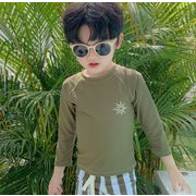 2025新作 夏服 韓国風子供服 水着 ★男の子★砂浜★キッズ★温泉用 ベビー用品  90~130CM