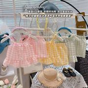 2025★夏新作★韓国風ベビー服★トップス+スカート★80cm～140cm 3色